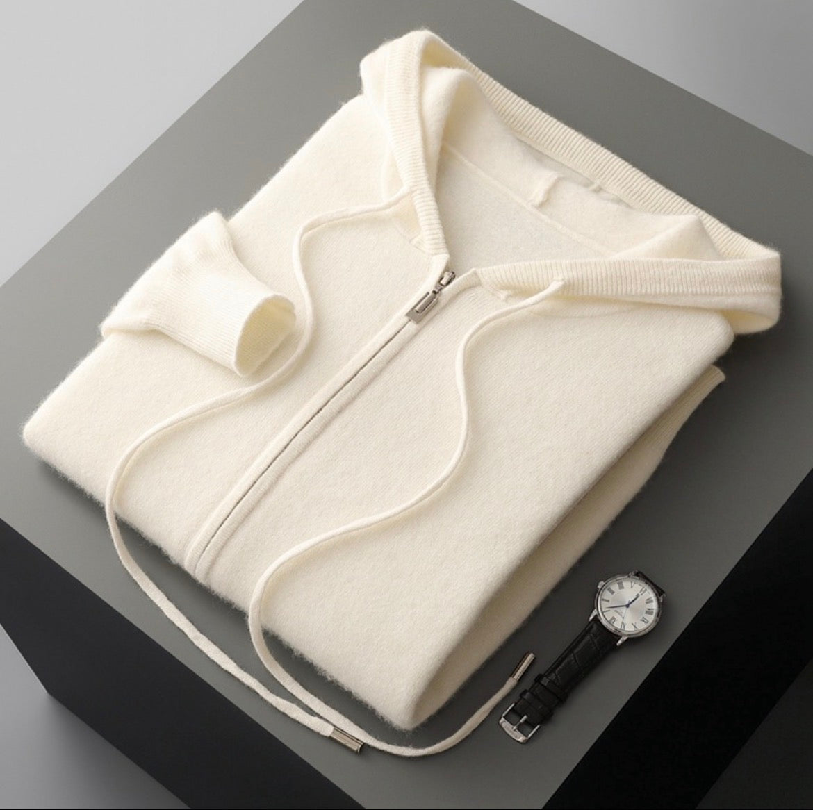 Merinoull zip hoodie