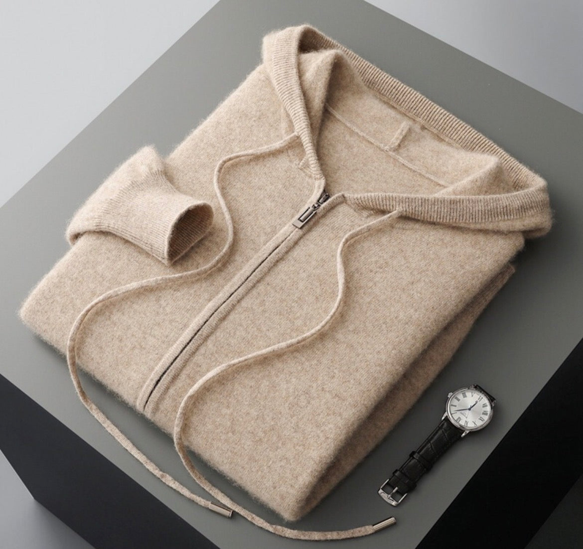 Merinoull zip hoodie